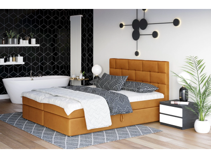 WALL boxspringová posteľ 160x200, Itaka 33