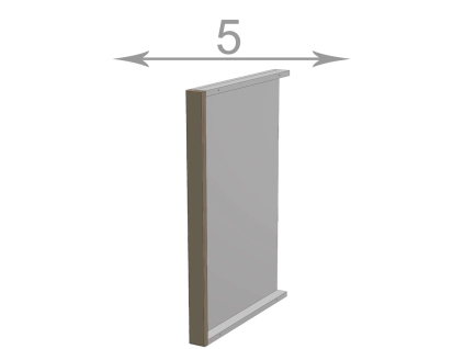 pilaster 5 glamour premi lp582 biela ierd0d52b34