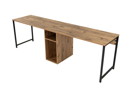 twin study desk dvojit p sac st l borovid455fbc2
