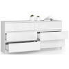 komoda kuba 160 cm 6 z suviek akryl bielaac9fb54