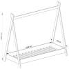 detsk poste 160x80 gem s ru ov m matracob1ff11eb