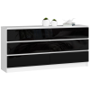 komoda kuba 160 cm 6 z suviek biela iern53f74605