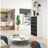 komoda kuba 60 cm 6 z suviek biela grafi00727b2e