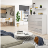 komoda kuba 120 cm 10 z suviek biela met2fba0d55