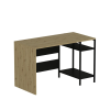 tiran pracovn st l s policou dub artisanea47fd8b