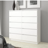 komoda kuba 120 cm biela 9aa07da8