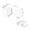 rohov p sac st l b20 155 cm av biela 0e4ae664