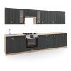 kuchynska linka 340 dub sedy