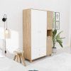 mole satnikova skrina se zasuvkami biela sepet 2