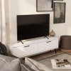 drill tv stolik na nozickach biela 2