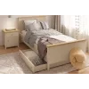 STORY SO 16, postel 90 cm, bezova dub svetly vincenza 6