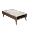 milan walnut white marble konferen n sto97cbe7ff