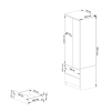 atn kov skri a star 60 cm biela biely l14e8b318